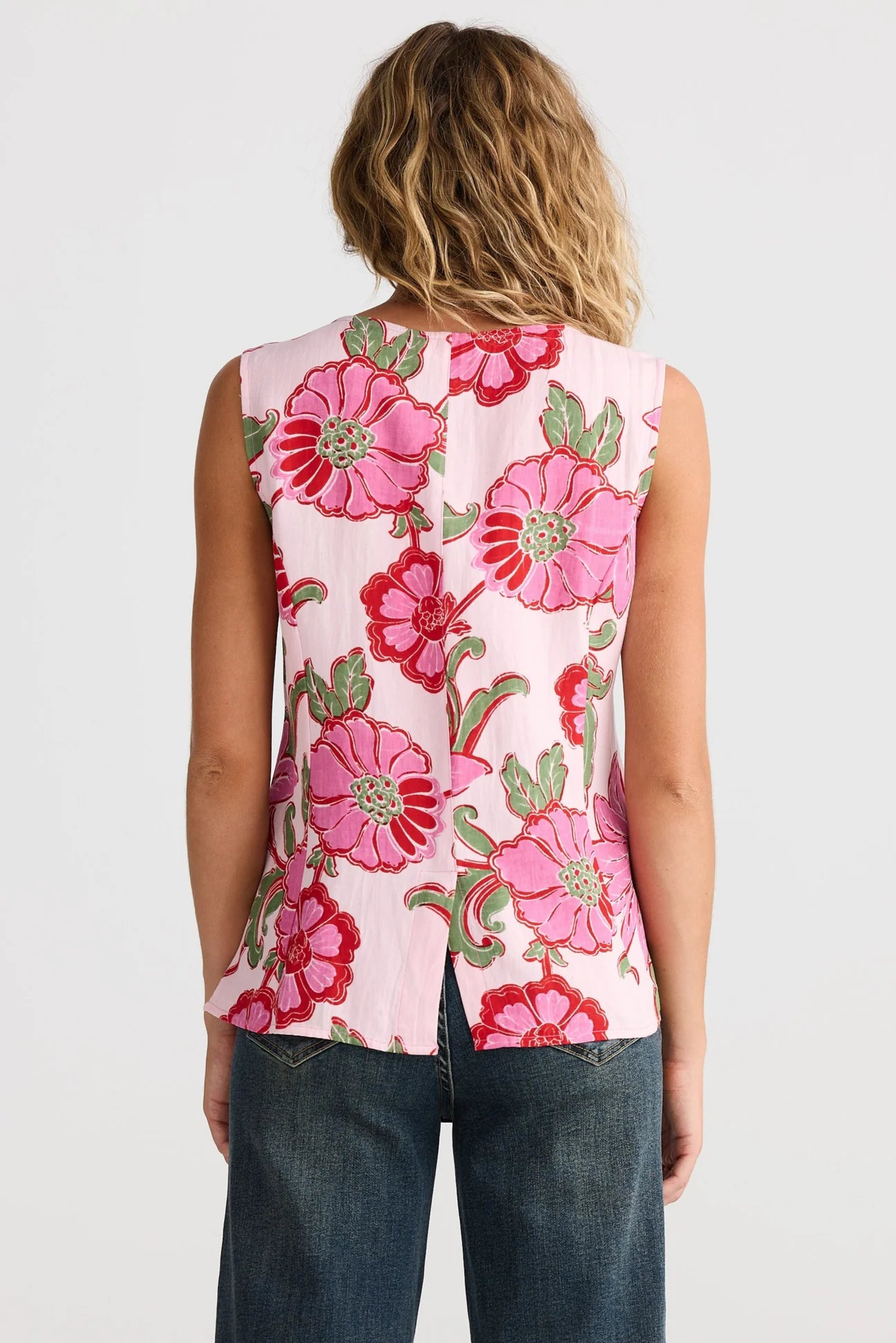 Chester Waistcoat Pink Ibiza