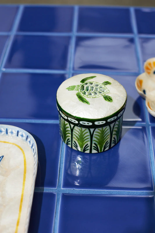 Atlantic Turtle Trinket Box