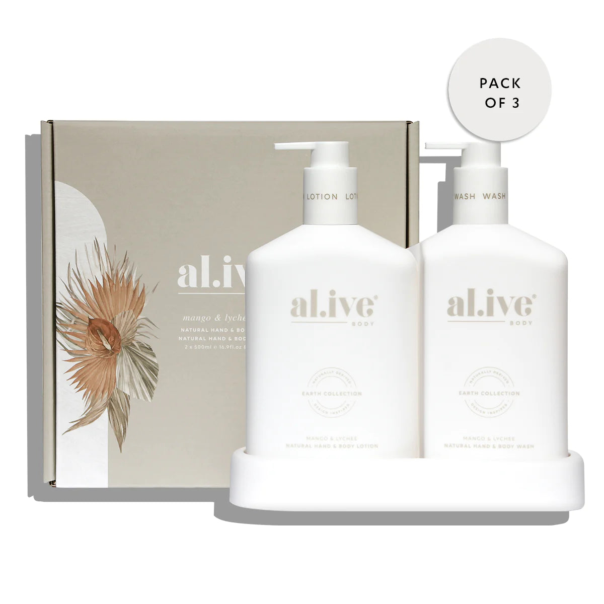 al.ive Mango & Lychee | Wash & Lotion Duo
