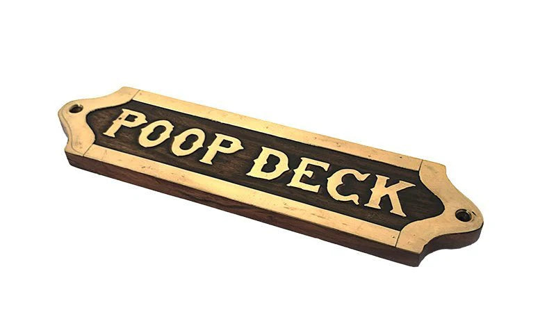 Screw Room Wooden Plaque