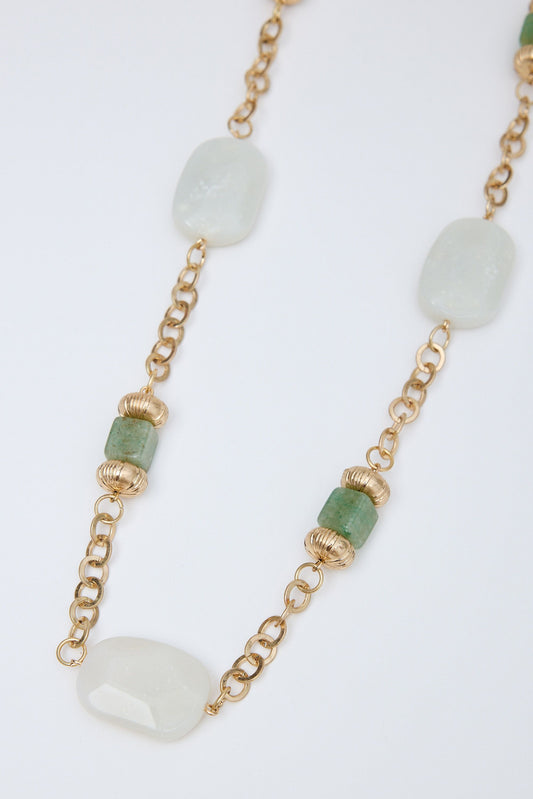 Wallace Necklace (Creme)