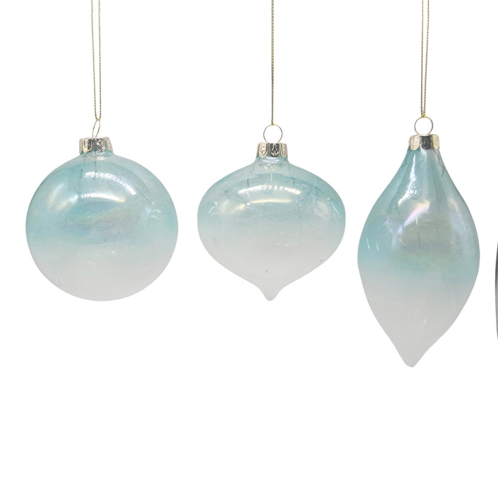 Mint Green Glass Bauble
