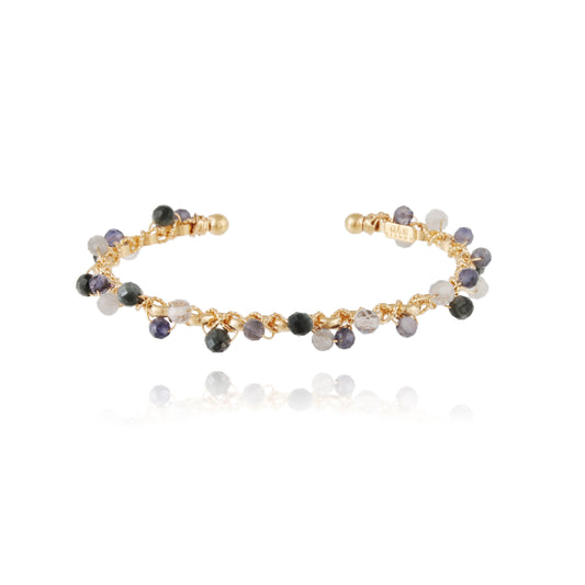 GB Orphee Bracelet Gold - Grey&Black
