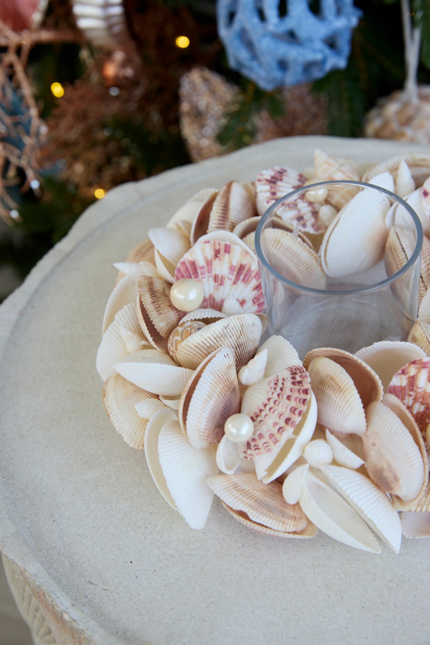 44cm Clam Candleholder
