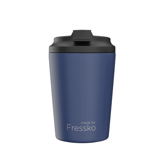 Ceramic Bino 8oz Reusable Coffee Cup in Denim and other colours