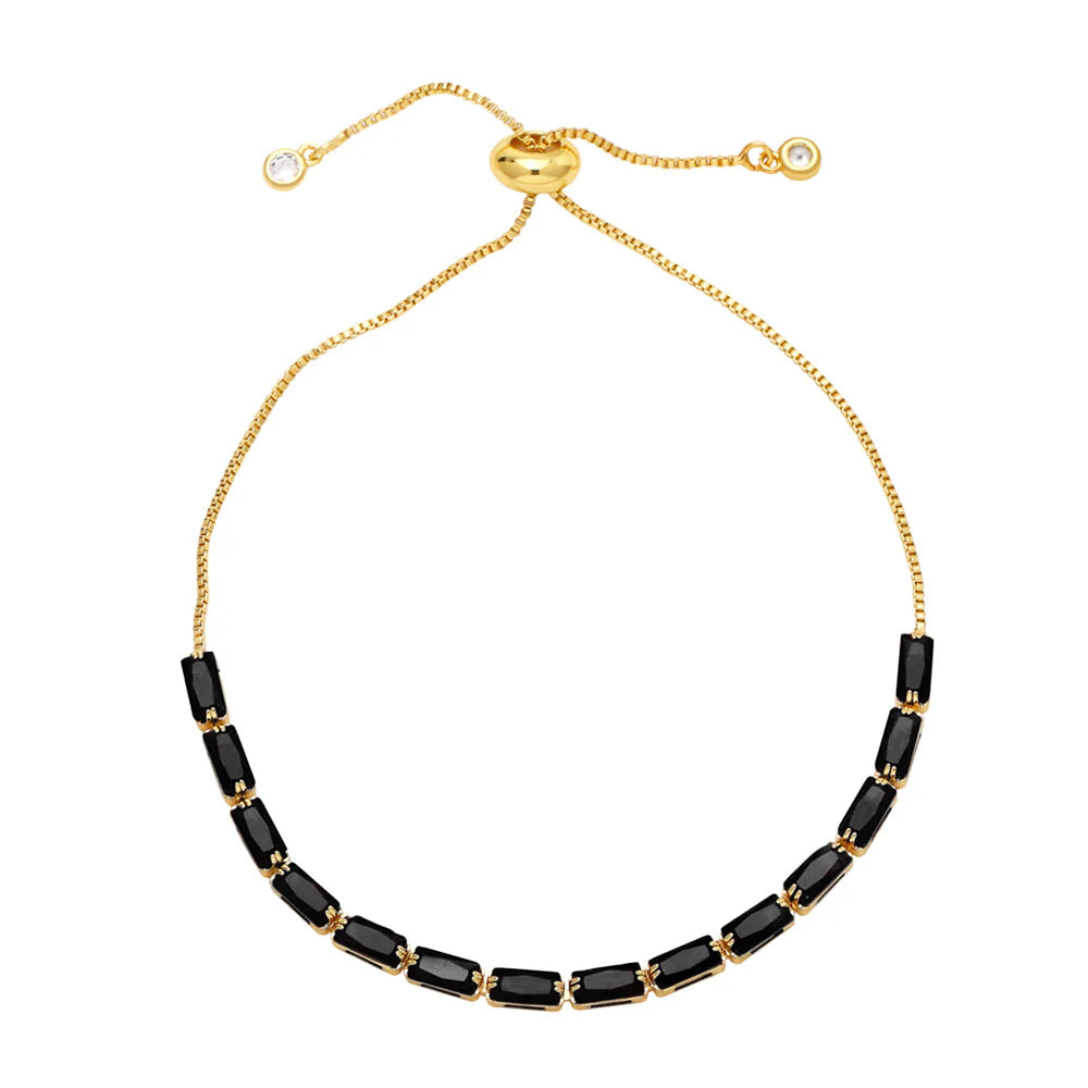 Helena Tennis Bracelet - Midnight