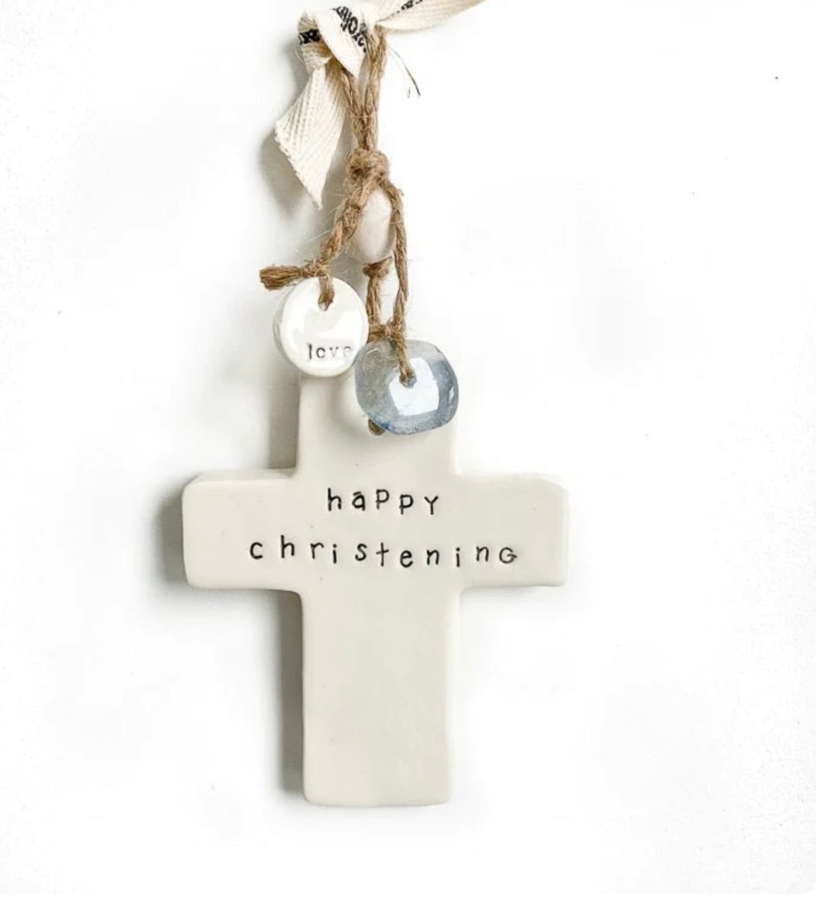 Handmade Ceramic Cross Small PRE order