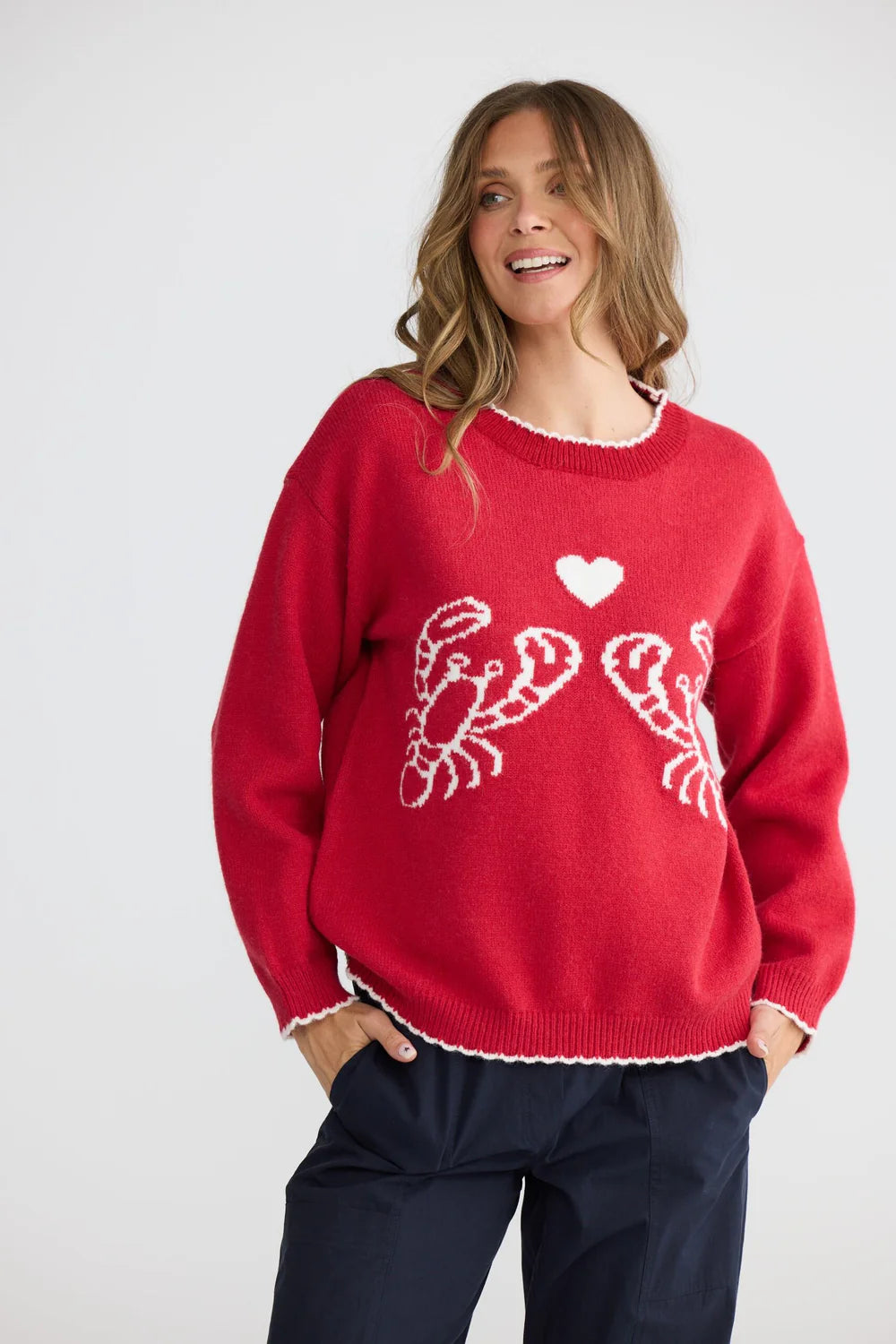 Langosta Knit in Red