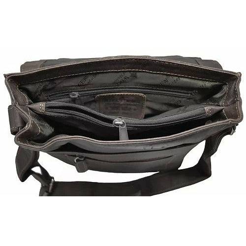 Torquay Leather Shoulder Bag - Black