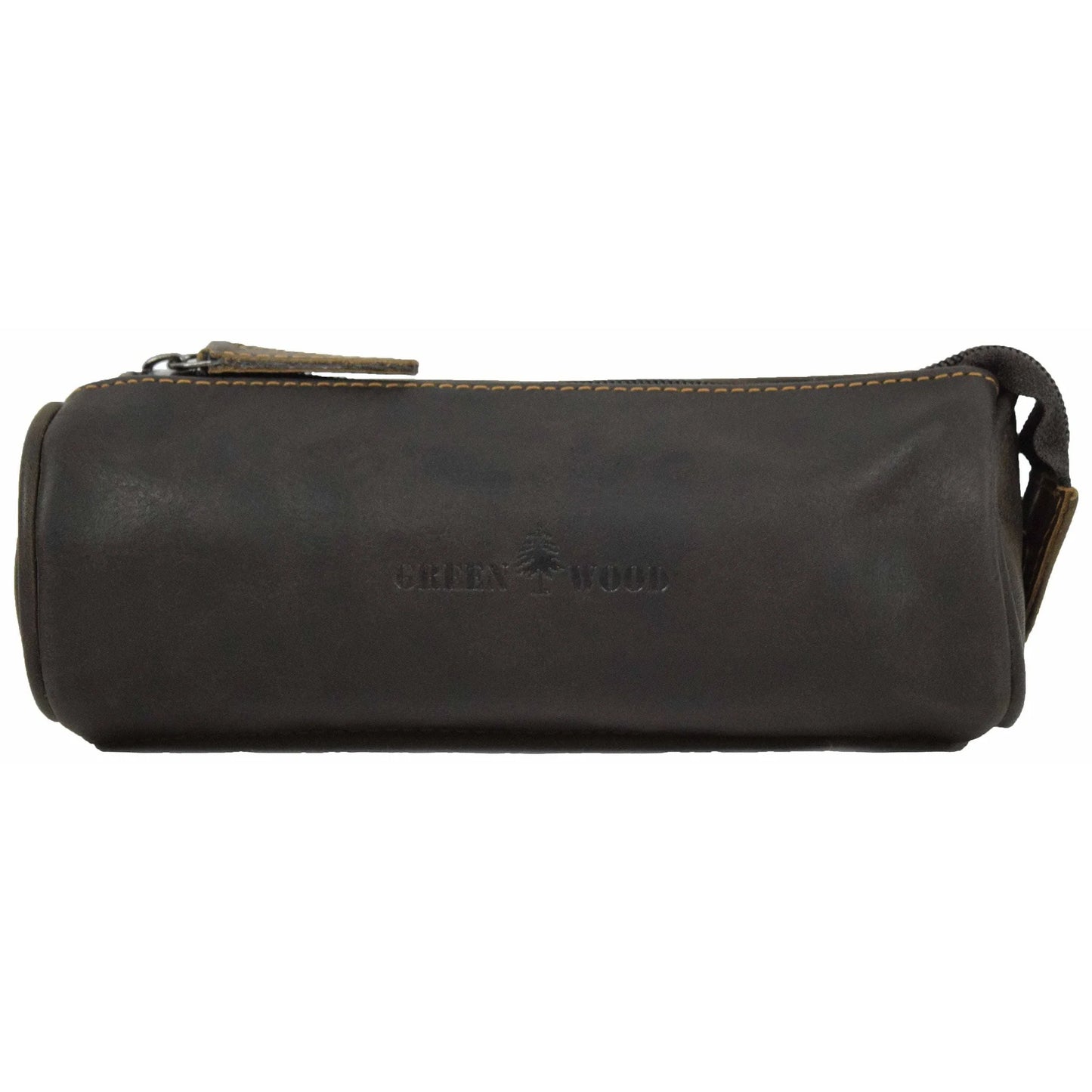 Ava Brown Leather Pen Case
