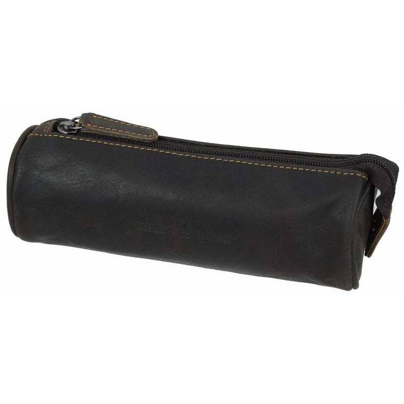 Ava Brown Leather Pen Case