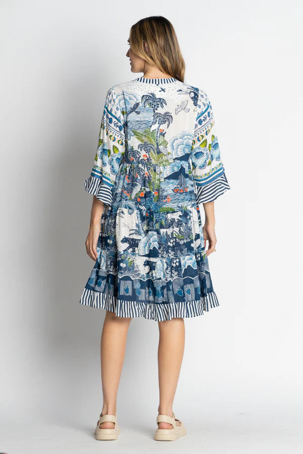 Dita Dress - Ocean