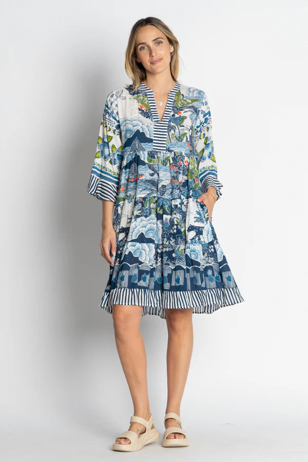 Dita Dress - Ocean
