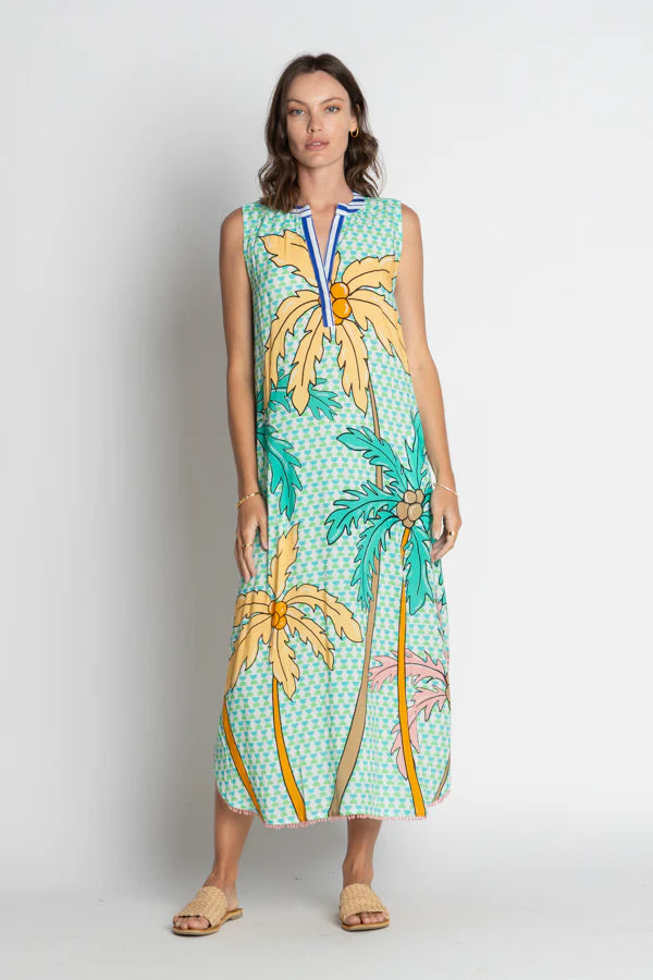 Aquila Sleeveless Maxi in Mist