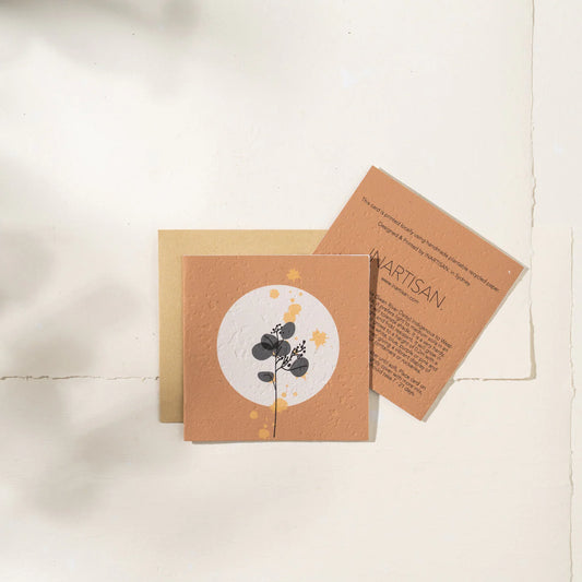 Plantable Card by Inartisan - Silver Dollar