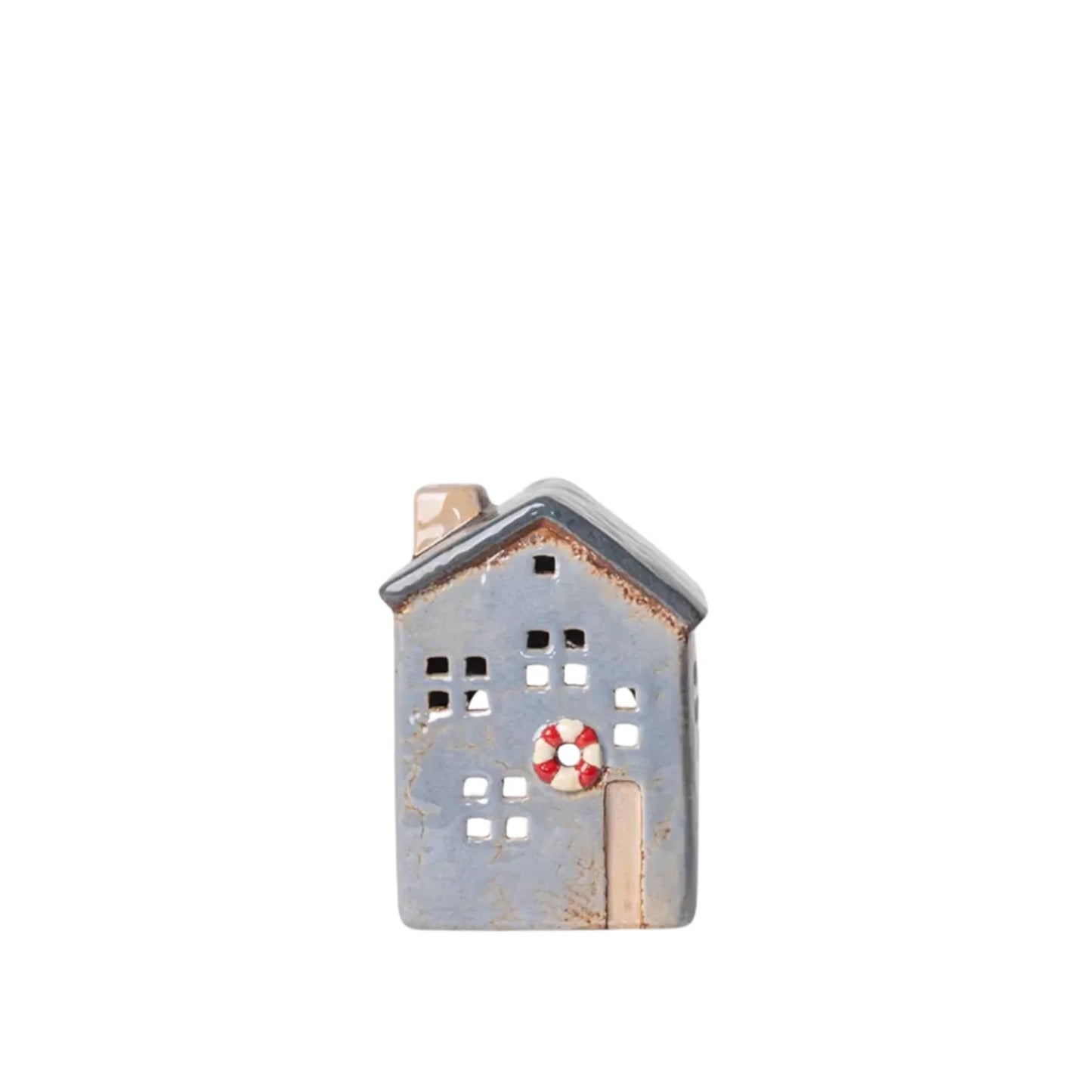 Saint Malo Tea Light House with Buoy Small