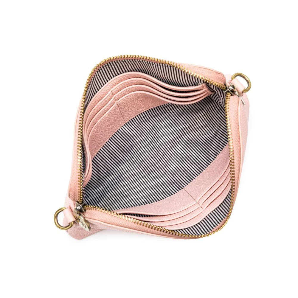 Kiara Crossbody/Clutch in Pink