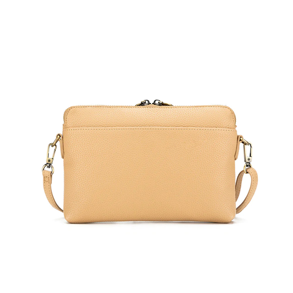 Kiara Crossbody/Clutch in Linen