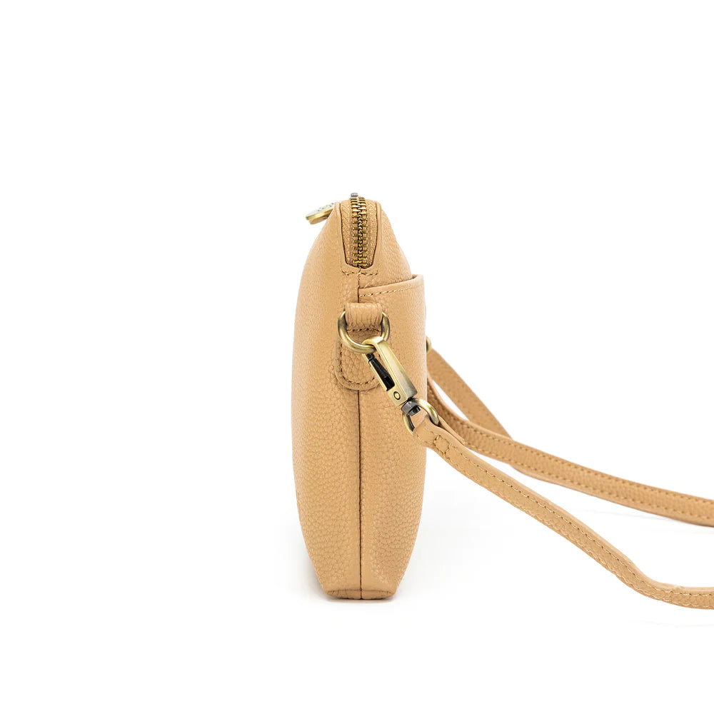 Kiara Crossbody/Clutch in Linen