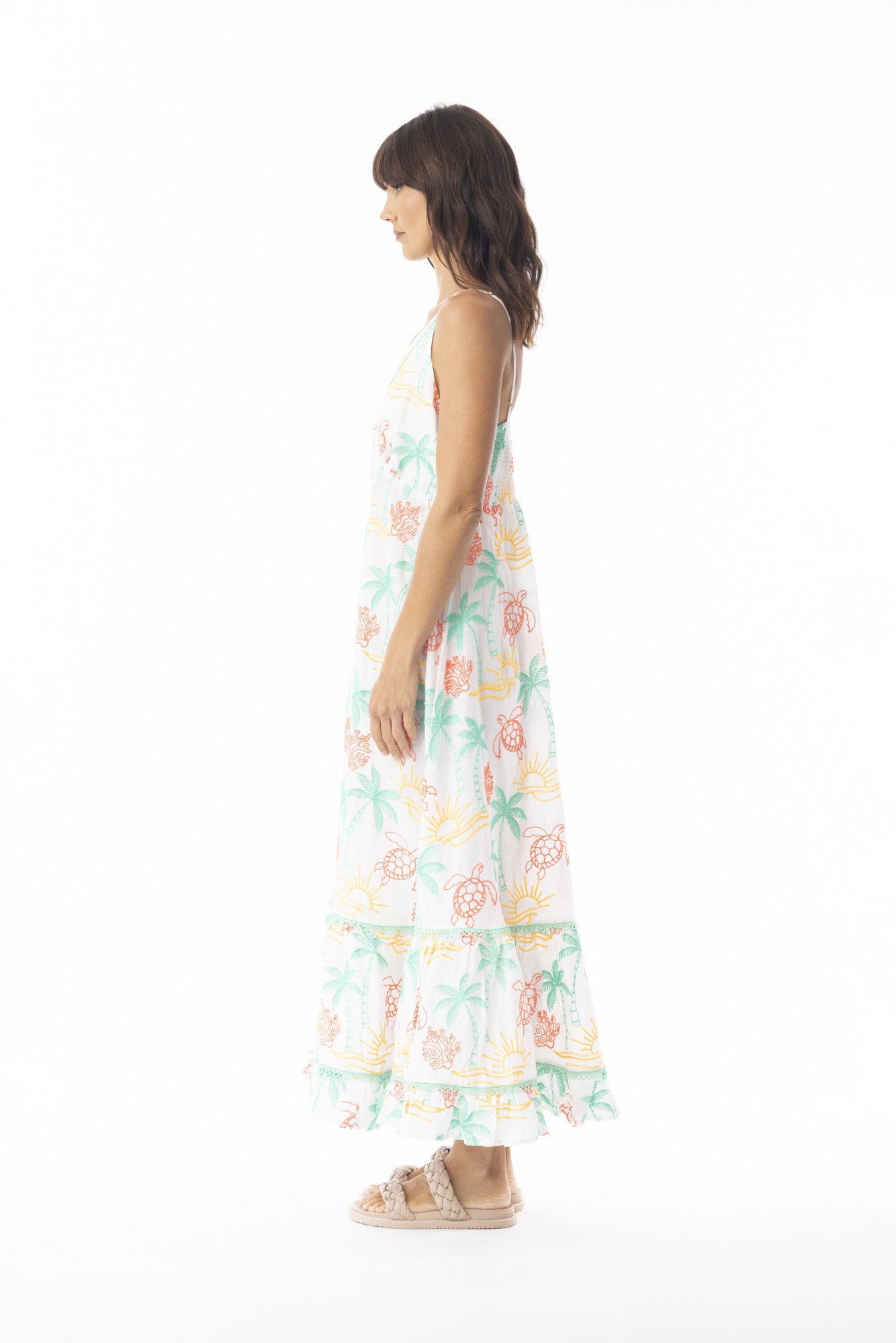 Coral Dress Strappy