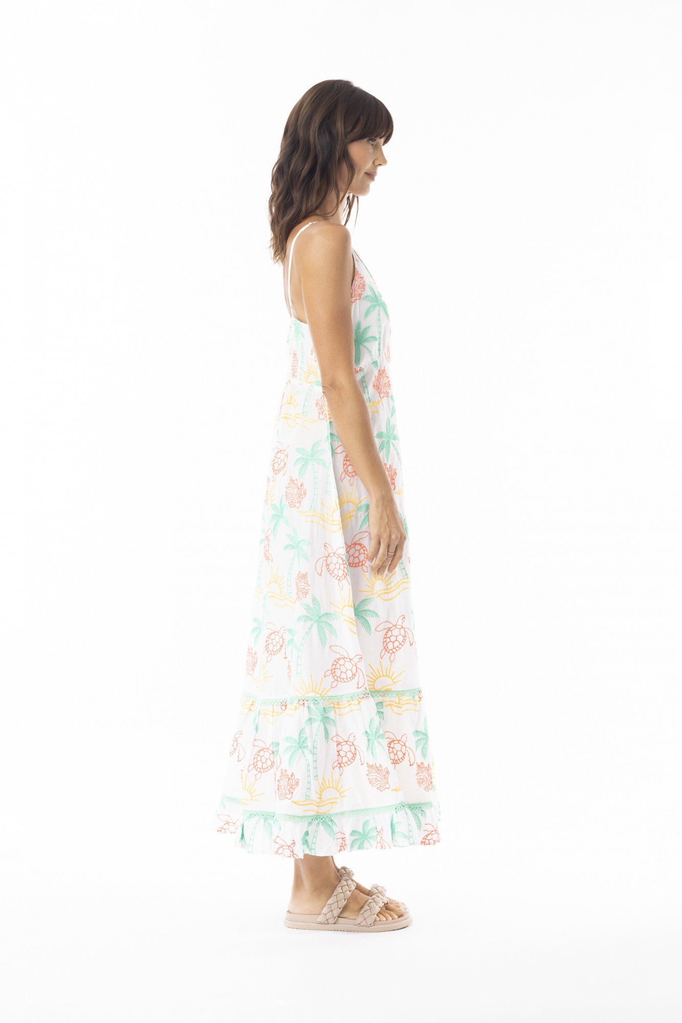 Coral Dress Strappy