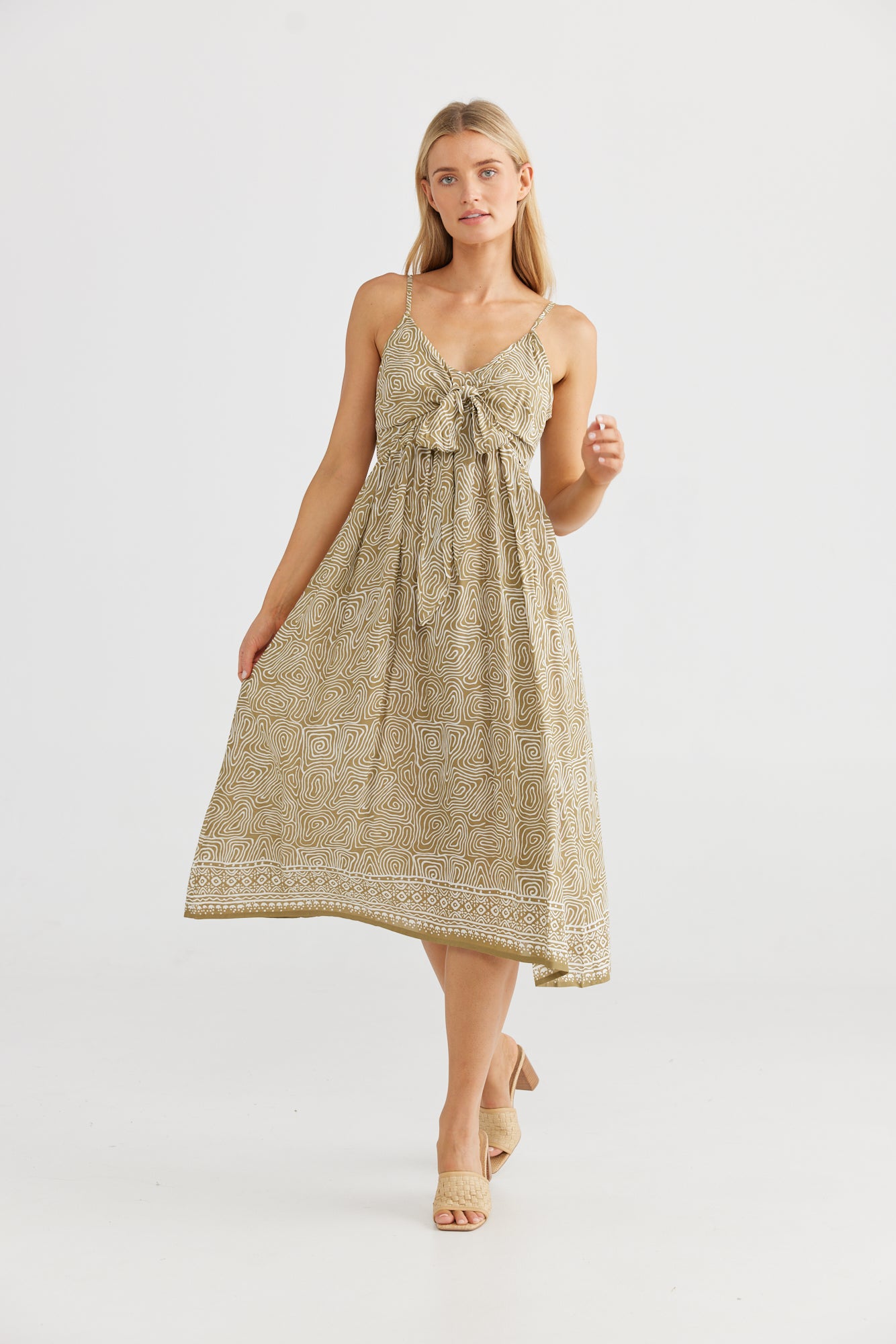 Valencia Dress in Zellige