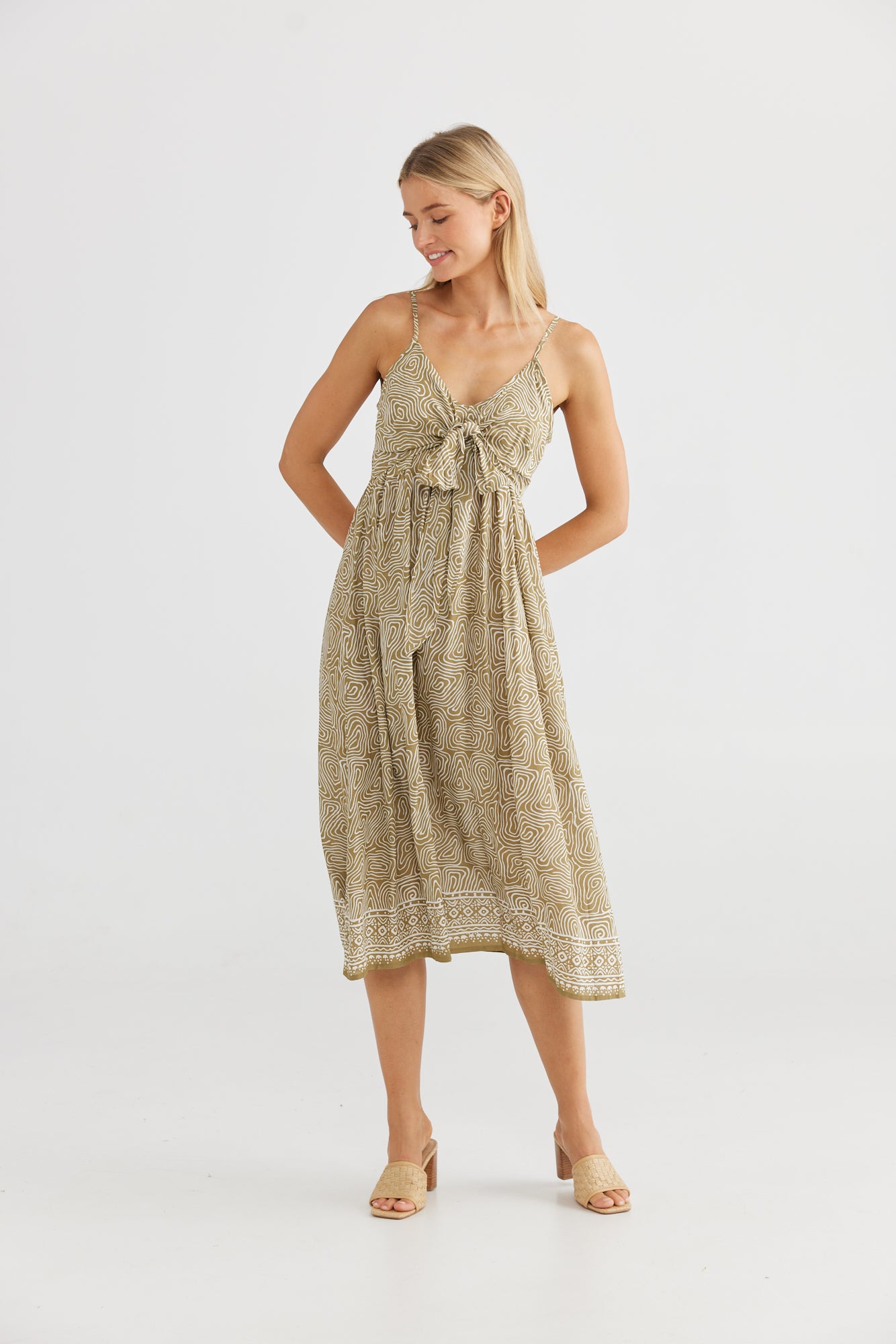 Valencia Dress in Zellige