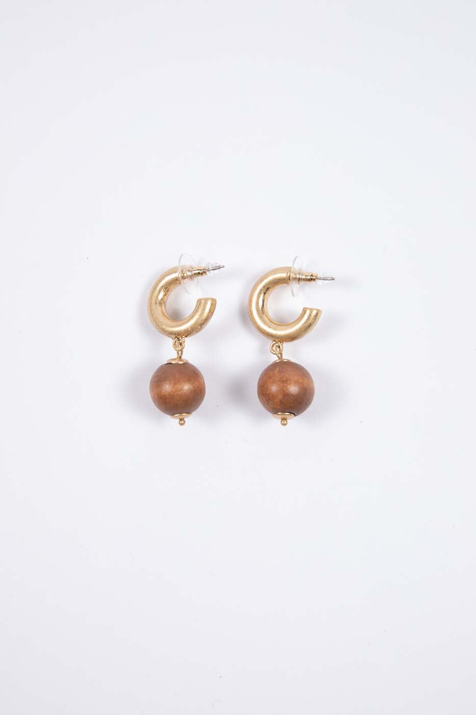 Playa Earrings in Dark Wood