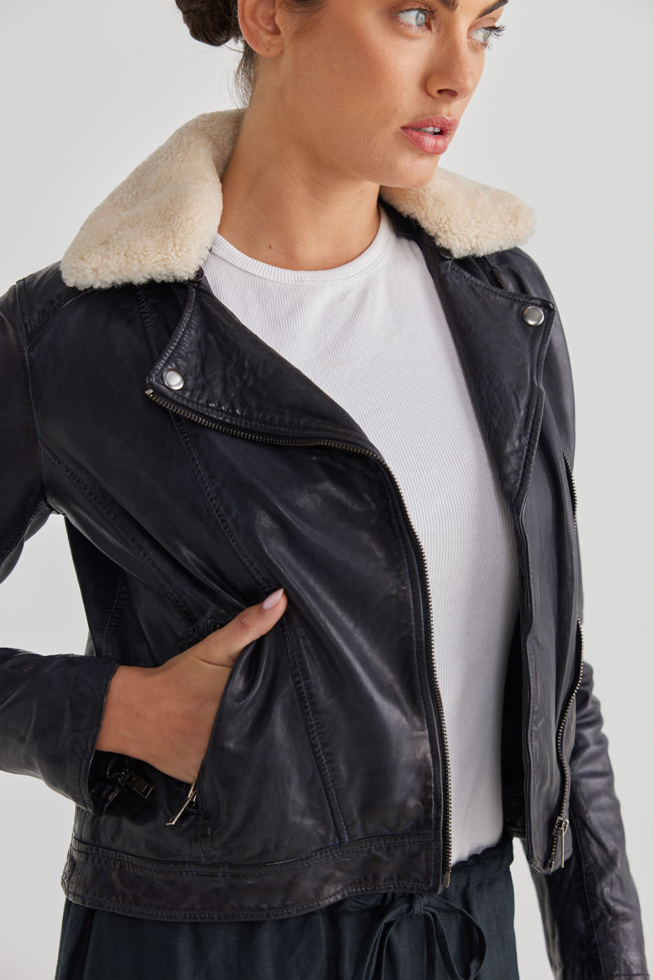 Rosetta Jacket in Black