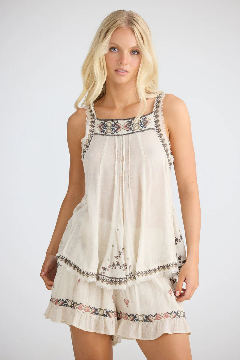 Ithika Cami in Light Natural