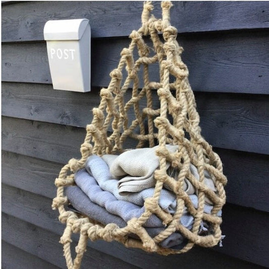 Handmade Jute Rope Basket