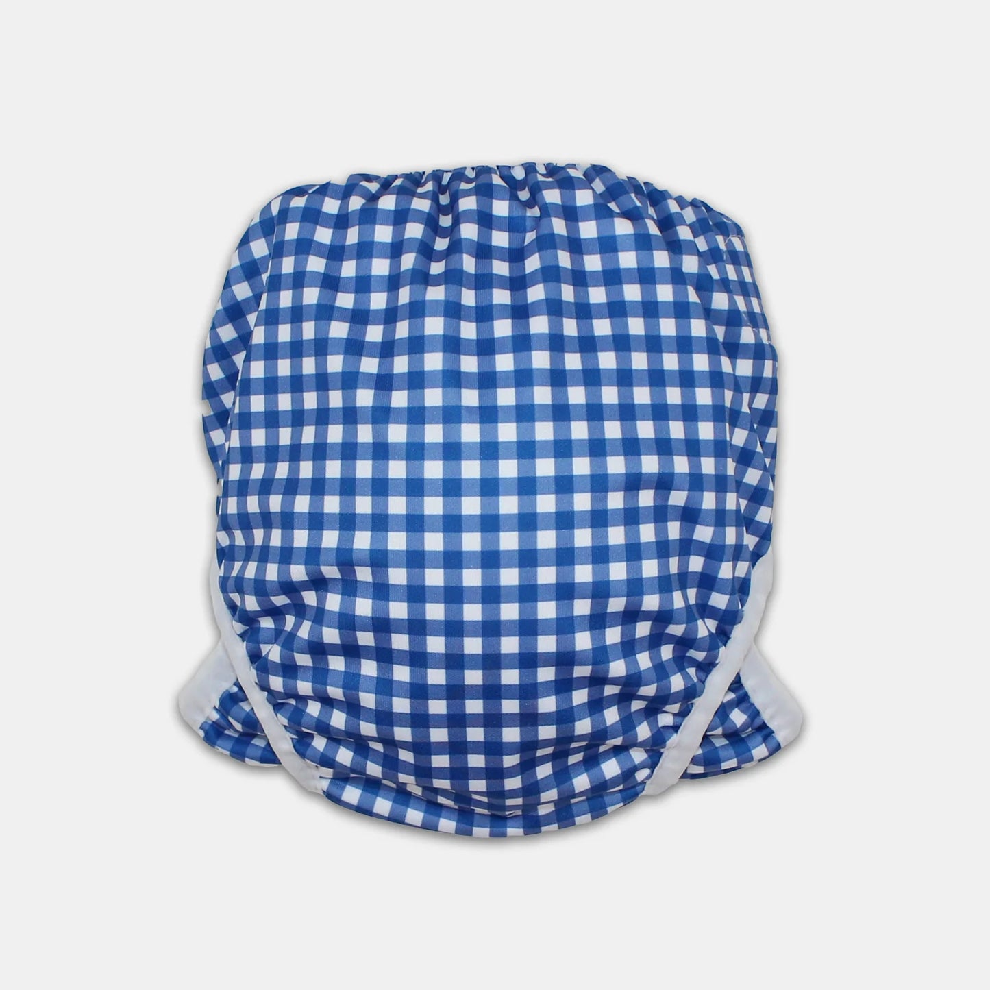 Tyoub Blue Check Swim Nappy