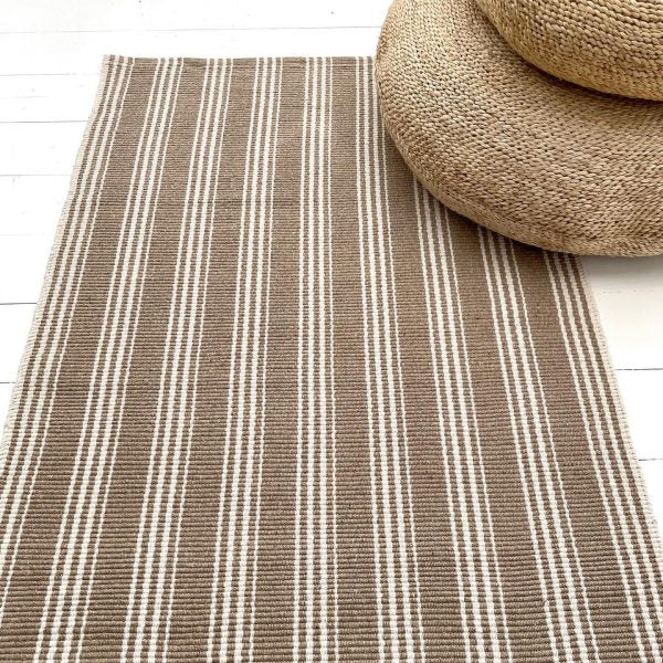 Armani Beige Recycled Cotton Floor Rug