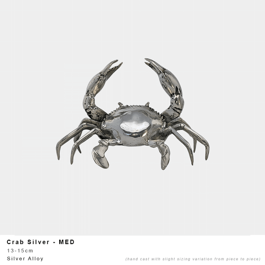 Mud Crab Silver Medium