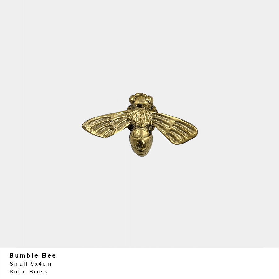 Brass Bumble Bee Gold various sizes