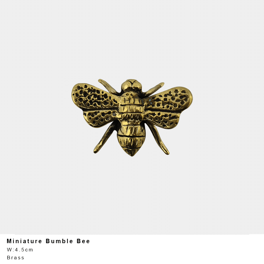 Brass Bumble Bee Gold various sizes