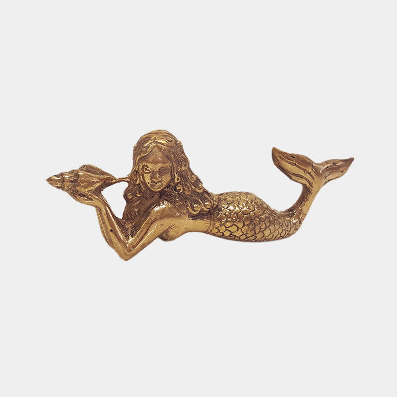 Brass Mermaid Gold