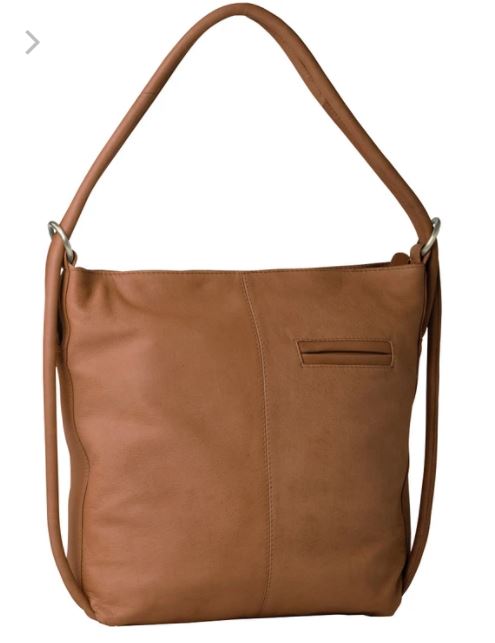 Indiana Leather Convertible Handbag & Backpack