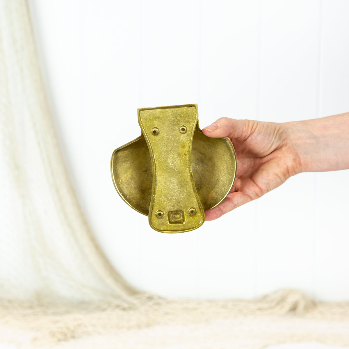 Scallop Shell Door Knocker - Shiny