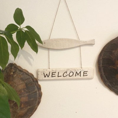 Tiwi Fish Welcome Sign