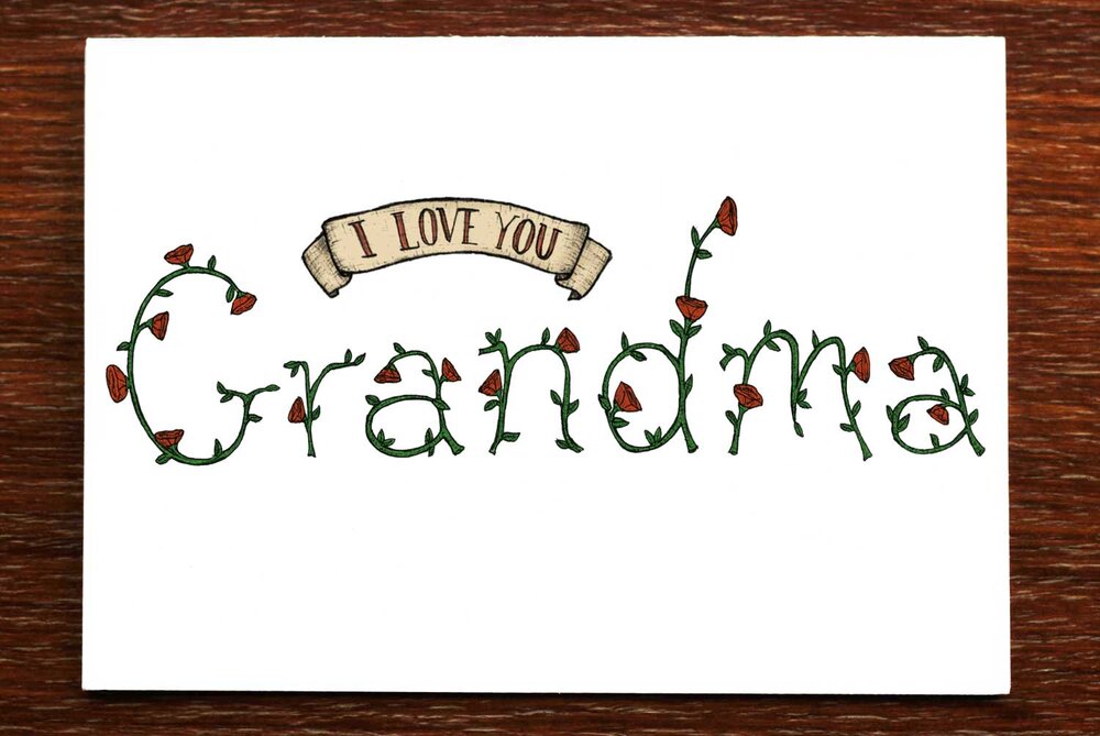 Grandma Greeting Card