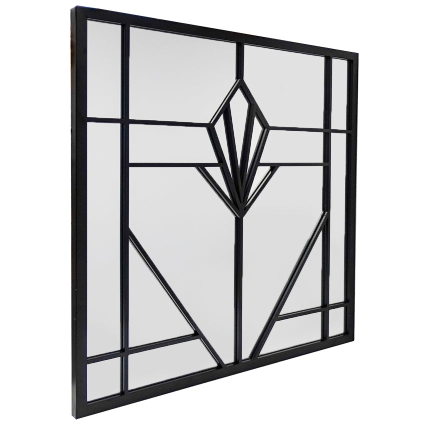 Leo Mirror Matte Black