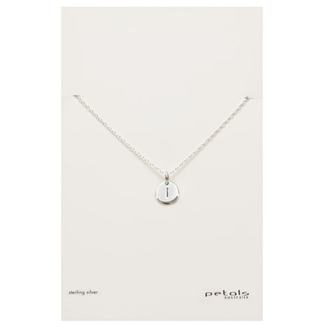 Petals Initial Letter Necklaces