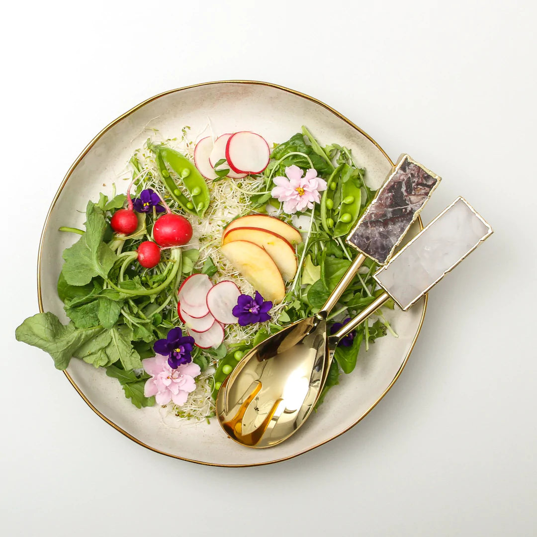 Ariel Salad Bowl- Off White