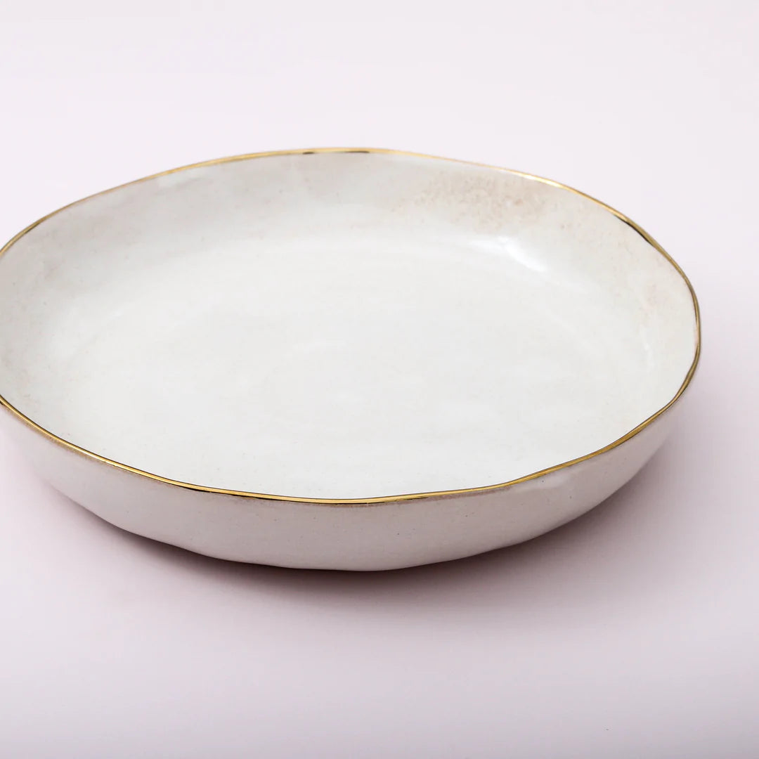 Ariel Salad Bowl- Off White