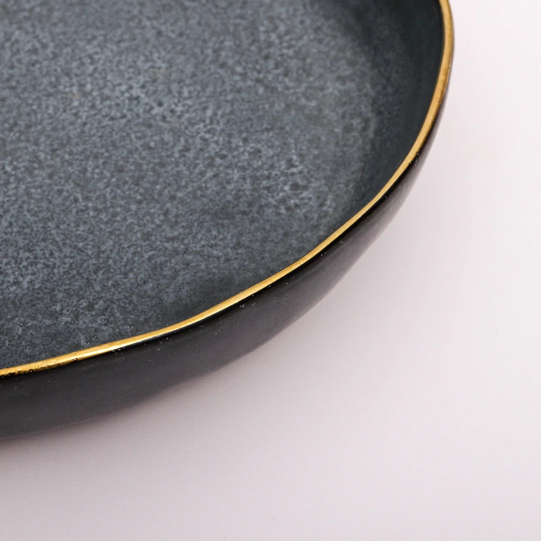 Ariel Salad Bowl- Matt Black