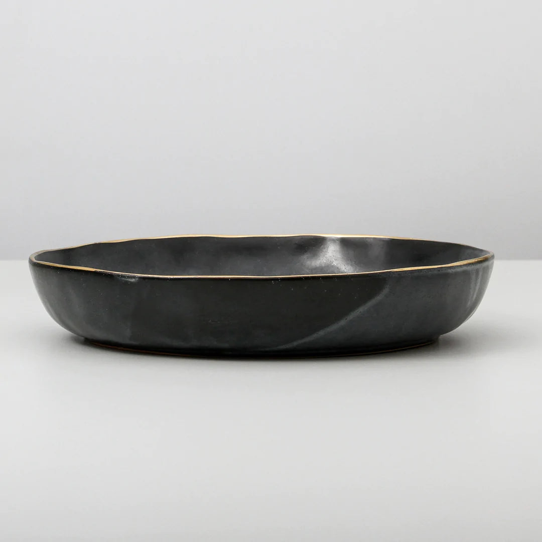 Ariel Salad Bowl- Matt Black