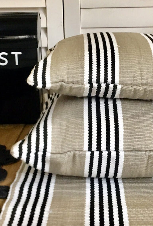 Durban Stripe Outdoor Cushion Cover 50 cm