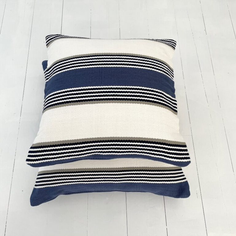 Riviera Stripe Outdoor Cushion Cover 50 cm