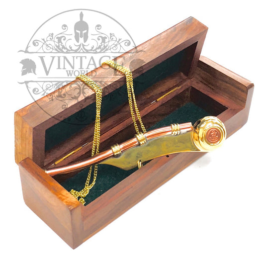 Boatswain's Whistle Key Chain